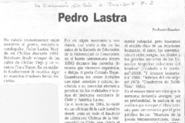 Pedro Lastra