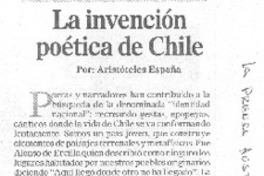 La invención poética de Chile