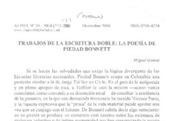 Trabajos en la escritura doble Trabajos en la escritura doble