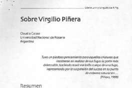 Sobre Virgilio Piñera