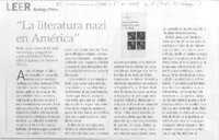 "La Literatura nazi en América".