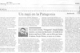 Un Nazi en la Patagonia.