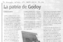 La Patria de Godoy.