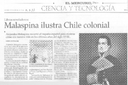 Malaspina ilustra Chile colonial
