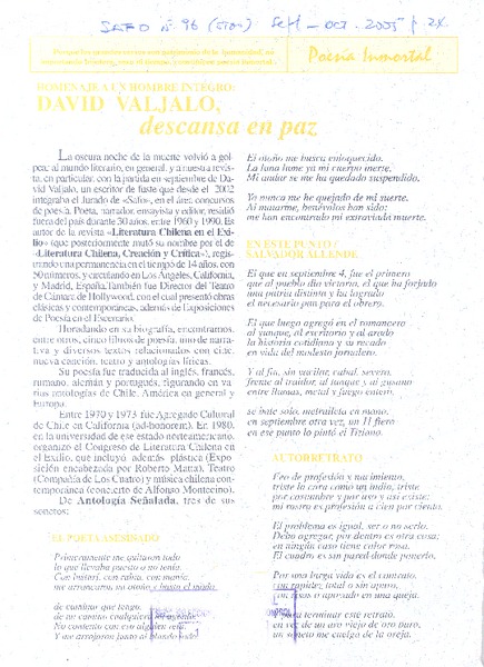David Valjalo, descansa en paz.