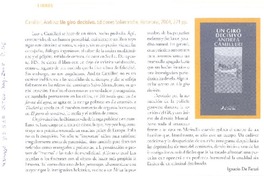 Camilleri, Andrea Un giro decisivo. Ediciones Salamandra, Barcelona, 2004, 221 pp.