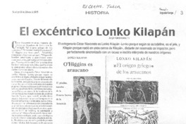 El Excéntrico Lonko Kilapán