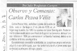 Observo y comento: Carlos Pezoa Véliz