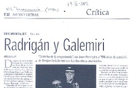Radrigán y Galemiri