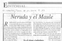 Neruda y el Maule