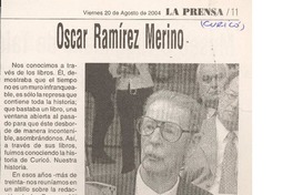 Oscar Ramírez Merino