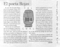 El Poeta Rojas
