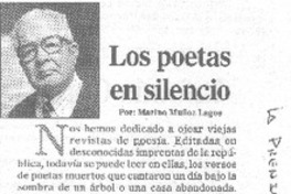 Los poetas del silencio