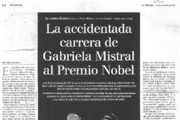 La accidentada carrera de Gabriela Mistral al Premio Nobel