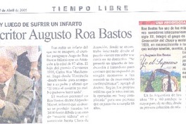 Murió escritor Augusto Roa Bastos