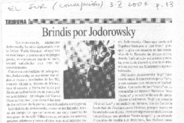 Brindis por Jodorowsky
