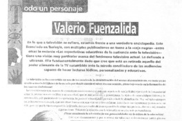 Valerio Fuenzalida (entrevistas)