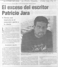El Exceso del escritor Patricio Jara