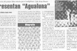 Presentan "Agualuna"