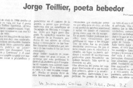 Jorge Teillier, poeta bebedor