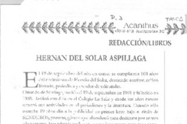 Hernán del Solar Aspillaga