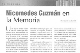 Nicomedes Guzmán en la memoria