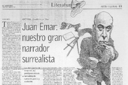 Juan Emar: nuestro gran narrador surrealista