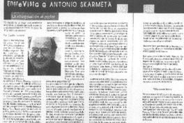 Entrevista a Antonio Skármeta. [entrevista]