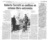Roberto Torreti se confiesa en extenso libro-entrevista