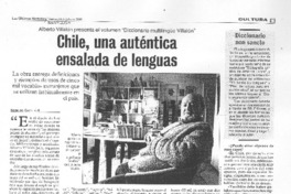 Chile, una auténtica ensalada de lenguas