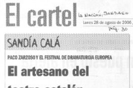 El artesano del teatro catalán. [entrevista]