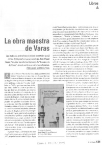 La obra maestra de Varas