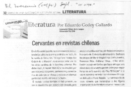 Cervantes en revistas chilenas