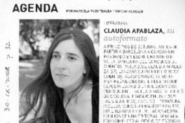 Claudia Apablaza, su autoformato (entrevista)