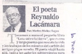 El poeta Reynaldo Lacámara