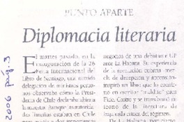 Diplomacia literaria