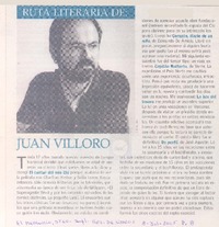 Ruta literaria de Juan Villoro