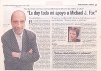 Raúl Zurita se conmovió con la performance del actor de "Volver al futuro" : "Le doy todo mi apoyo a Michael J. Fox"
