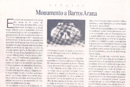 Monumento a Barros Arana