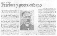 Patriota y poeta cubano