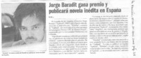 Jorge Baradit gana premio y publicará novela inédita en España