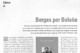 Borges por Bolaño