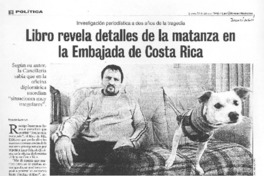 Libro revela detalles de la matanza en la Embajada de Costa Rica (entrevista)