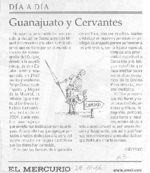 Guanajuato y Cervantes