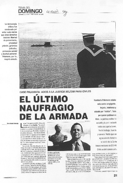 El último naufragio de la armada