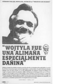 "Wojtyla fue una alimaña especialmente dañina" (entrevista)