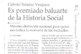 Es premiado baluarte de la Historia Social