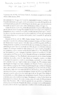 Vásquez de Acuña, El Corvino Carlos G. Nascimento, coarquitecto de las letras chilenas