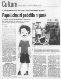 Papelucho: ni pedófilo ni punk