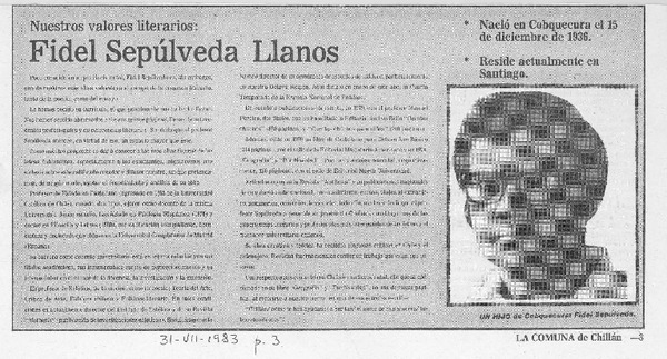 Fidel Sepúlveda Llanos